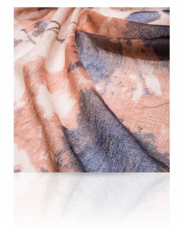 Палантин Женский W-CN.BIG.FLOWER/GREEN